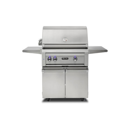 Grill a gas - VQGFS5301 - VIKING - a pavimento / in acciaio inossidabile