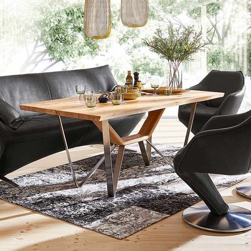 Tavolo da pranzo contemporaneo - T1003 - Koinor - in rovere / in legno massiccio / in faggio