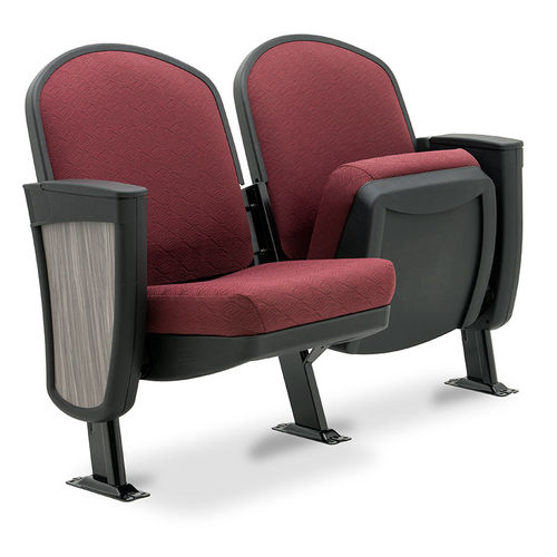 Poltrona per auditorium contemporanea - 91.12.10.43 MILLENNIUM - Irwin Seating - in tessuto / imbottita / pieghevole