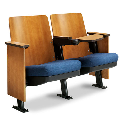 Poltrona per auditorium contemporanea - 1.12.60.4 CRUSADER - Irwin Seating - in tessuto / in legno compensato / imbottita