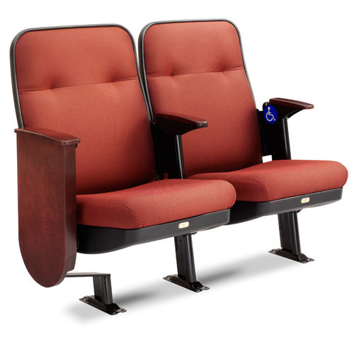 Poltrona per auditorium contemporanea - 51.12.66.4 MARQUEE - Irwin Seating - in tessuto / in legno / imbottita