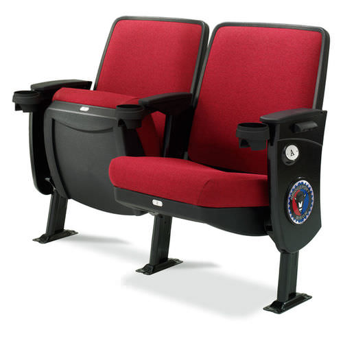 Poltrona per auditorium contemporanea - 90.12.20.4 CITATION - Irwin Seating - in tessuto / imbottita / pieghevole