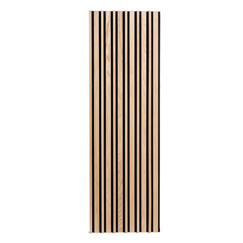 Pannello acustico per muro - LINEA 42 AL - LAUDESCHER - in legno massiccio / rettangolare / a doghe