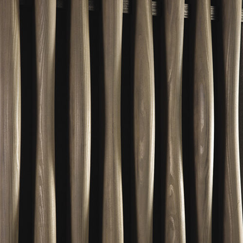 Pannello acustico per muro - LINEA BAMBOO WAVE - LAUDESCHER - in legno massiccio / in rovere / in pino