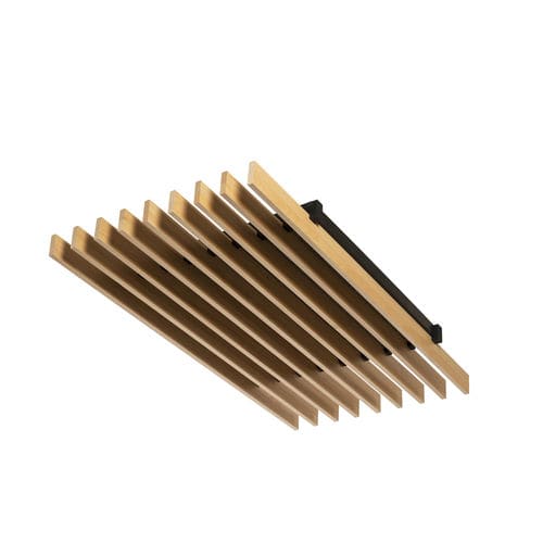 Pannello acustico sospeso - CANOPEA FRAME - LAUDESCHER - per soffitto / in faggio / in legno massiccio