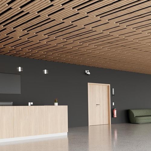 Pannello acustico per controsoffitto - LINEA 4.2.1 LITE - LAUDESCHER - in abete / in legno massiccio / in rovere