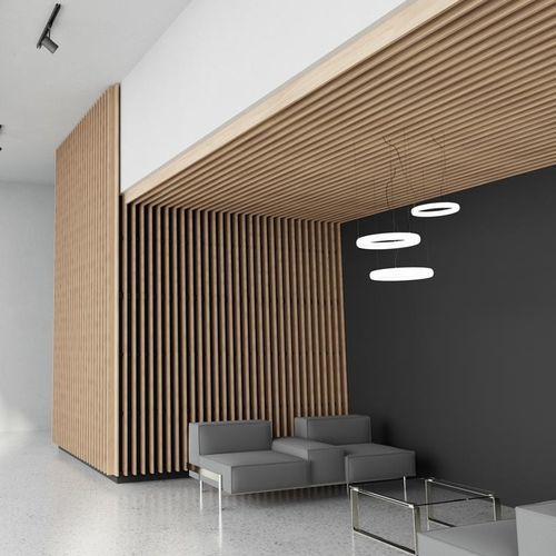 Pannello acustico per muro - LINEA 2.9.8  - LAUDESCHER - in legno massiccio / in rovere / in pino