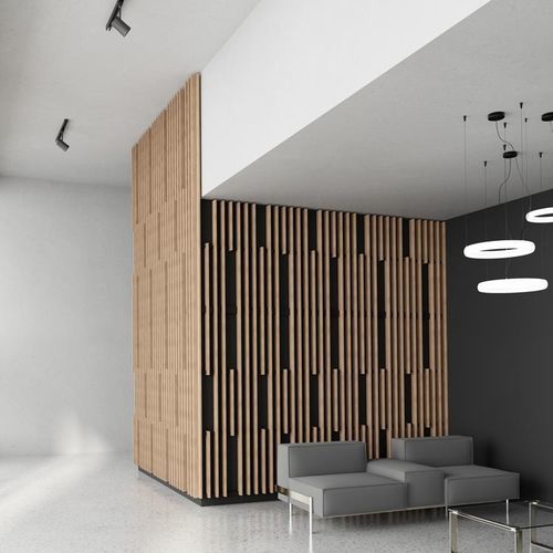 Pannello acustico per muro - LINEA 2.4.3 LITE - LAUDESCHER - in abete / in legno massiccio / in rovere