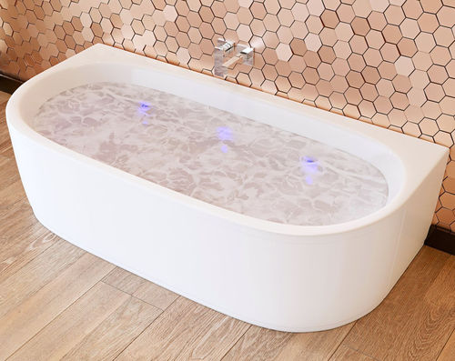 Vasca da bagno idromassaggio - ENGHIEN - Condor - ovale / da appoggio / filomuro