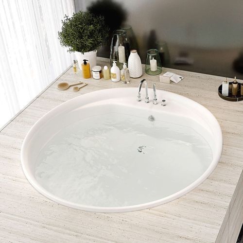 Vasca da bagno idromassaggio - VERNEY - Condor - rotonda / ad isola / per ambiente abitativo