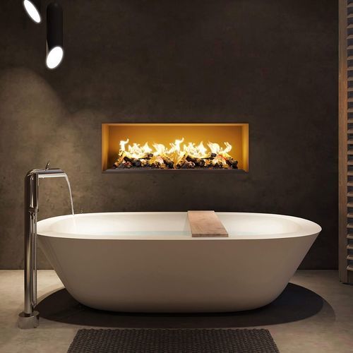 Vasca da bagno ovale - AMARANTE - Condor - ad isola / per ambiente abitativo / in Solid Surface