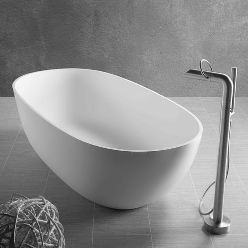 Vasca da bagno ovale - AMOURETTE - Condor - ad isola / per ambiente abitativo / in Solid Surface