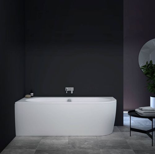Vasca da bagno idromassaggio - THUN  - Condor - ovale / d'angolo / da appoggio