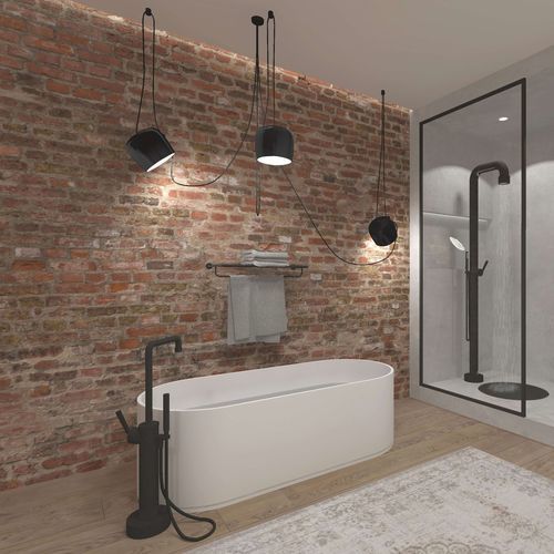 Vasca da bagno ovale - OLIVIER - Condor - ad isola / per ambiente abitativo / in Solid Surface