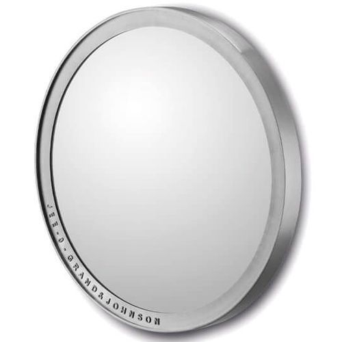 Specchio da bagno a muro - SOHO - Condor - contemporaneo / rotondo / in acciaio