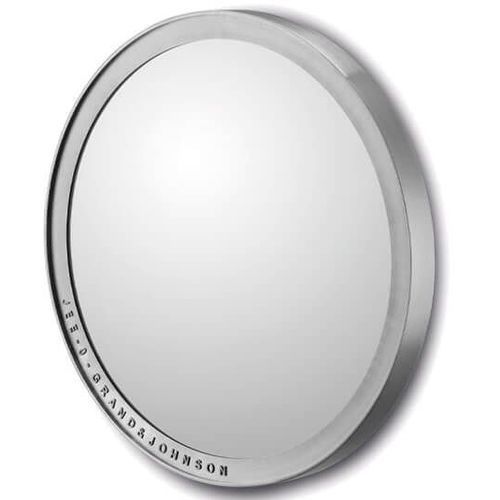 Specchio da bagno a muro - SOHO - Condor - contemporaneo / rotondo / in Solid Surface