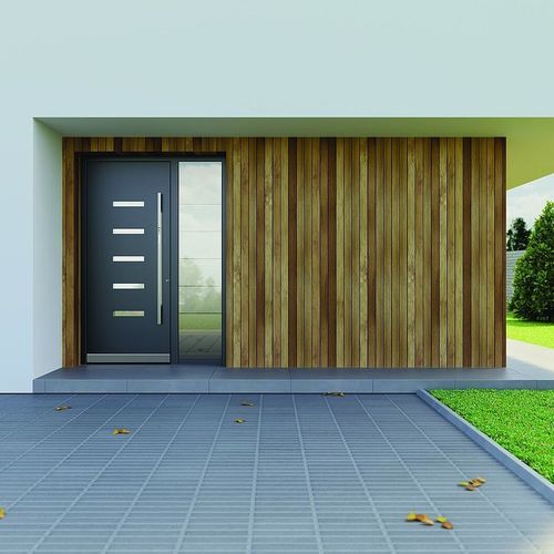 Porta d'ingresso - PIRNAR  - TSCHOEPPE INDUSTRIE - in legno / in alluminio / battente