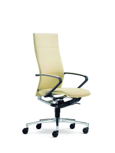 Poltrona da ufficio contemporanea - CIELLO - Klöber - in tessuto / contract / con base a stella