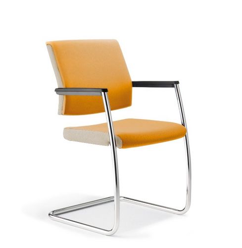 Sedia visitatore contemporanea - ITERA - Klöber - in tessuto / cantilever / contract