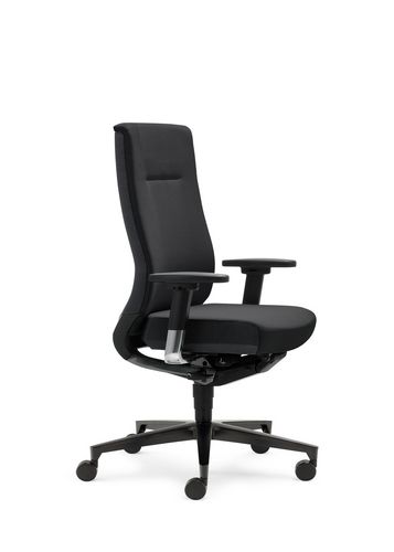Poltrona da ufficio contemporanea - ITERA24 - Klöber - in poliuretano / contract / con base a stella