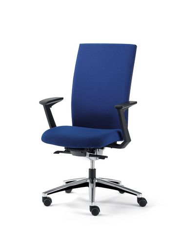 Poltrona da ufficio contemporanea - CATO - Klöber - in poliuretano / contract / con base a stella