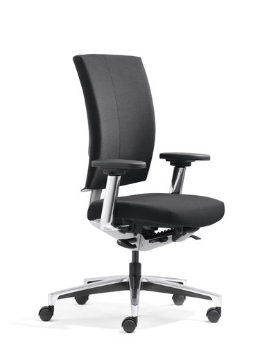Sedia da ufficio contemporanea - CATO PLUS XS-XL - Klöber - in tessuto / con rotelle / con base a stella