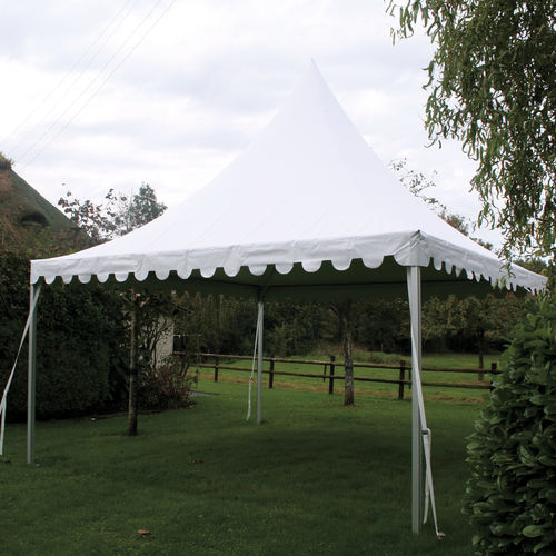 Tendostruttura quadrata - ABRIPARTY®  - Socotex - Abritez-vous chez nous - in poliestere / in alluminio anodizzato / anti-UV