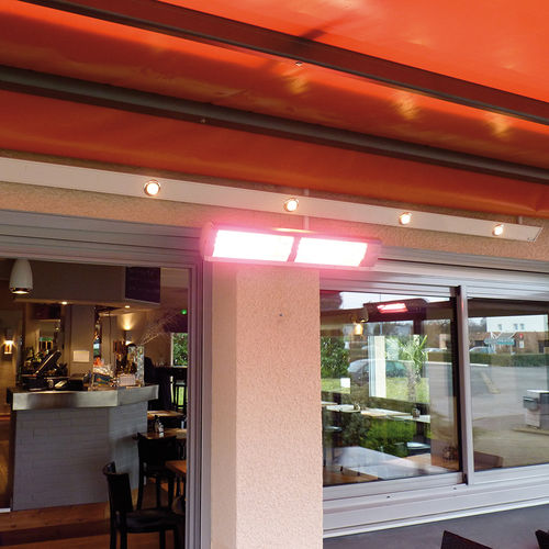 Stufa ad infrarossi da parete - SOLAMAGIC - Socotex - Abritez-vous chez nous - da soffitto / elettrica / contract