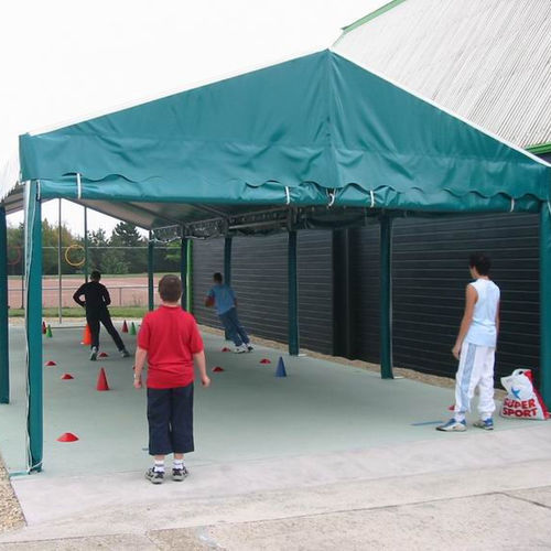 Tendostruttura rettangolare - ABRI STAR - Socotex - Abritez-vous chez nous - in PVC / in alluminio / anti-UV