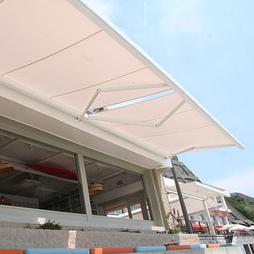 Tenda da sole a cassonetto - GRANDILE - Socotex - Abritez-vous chez nous - a proiezione / a motore / per terrazza
