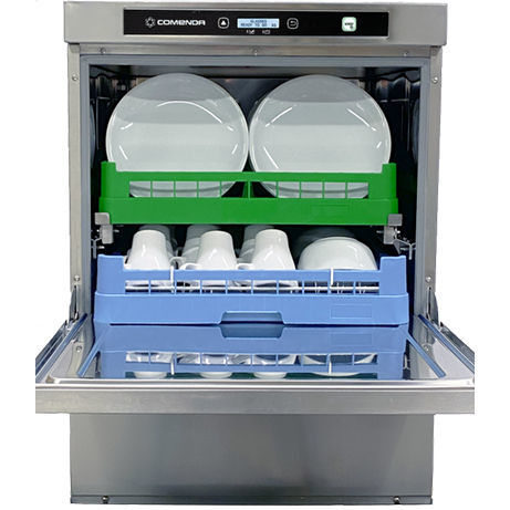 Lavastoviglie a carico frontale - HF45 R DR - COMENDA - professionale / integrata