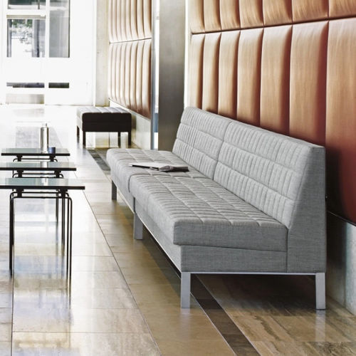 Divano contemporaneo - MILLBRAE LIFESTYLE - Coalesse - in tessuto / in pelle / con braccioli