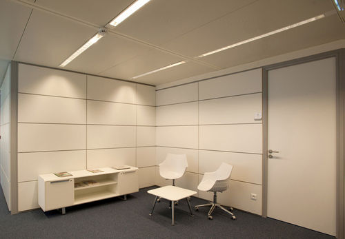Parete amovibile - S9 - Clipper - in legno / da ufficio