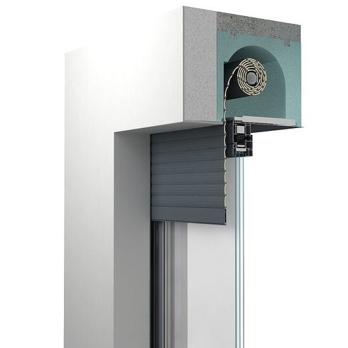 Persiana avvolgibile - SKN - B + H - Aluprof S.A - in alluminio / per finestra / termoisolante