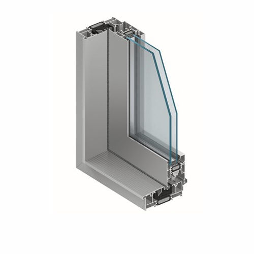 Sistema scorrevole in metallo - MB- 59 SLIDE - Aluprof S.A - per porta in vetro