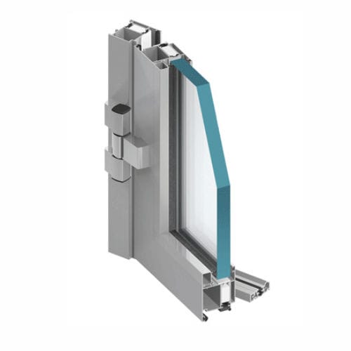 Parete in vetro - MB- 60E EI - Aluprof S.A - in alluminio / professionale / tagliafuoco