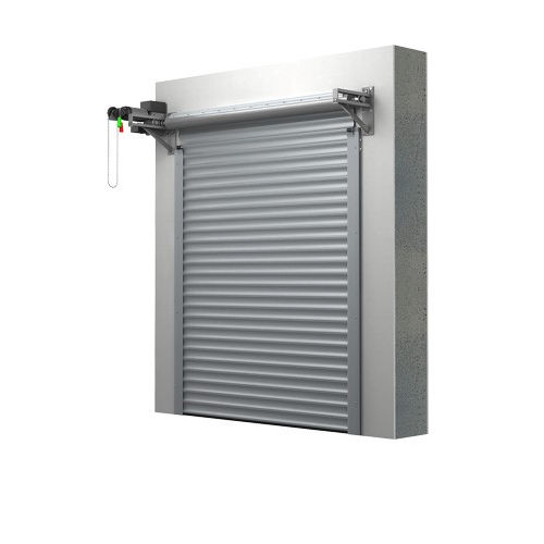 Porta avvolgibile per garage - BPR- KNJ - Aluprof S.A - in alluminio / automatica / isolante