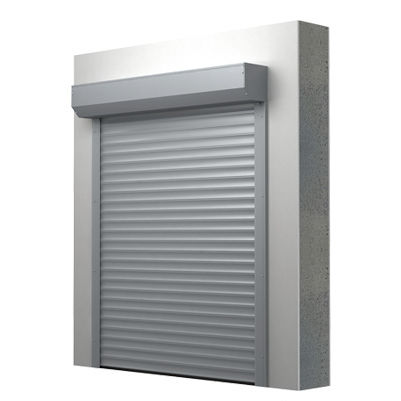 Porta industriale avvolgibile - BKR- SK - Aluprof S.A - in alluminio