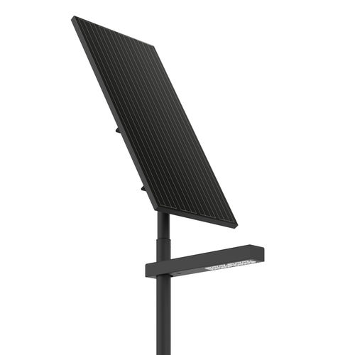 Lampione solare - PROTOS - Schréder–Comatelec - urbano / contemporaneo / in carbonio