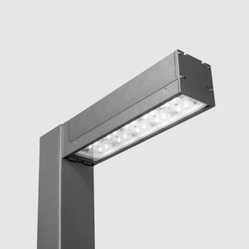 Lampioncino contemporaneo - RIVARETO - Schréder–Comatelec - in alluminio / polimetilmetacrilato / in vetro