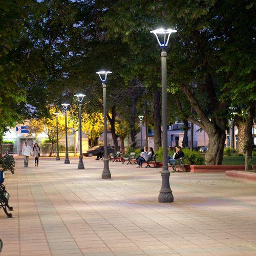 Lampione urbano - ISLA - Schréder–Comatelec - da giardino / contemporaneo / in PMMA