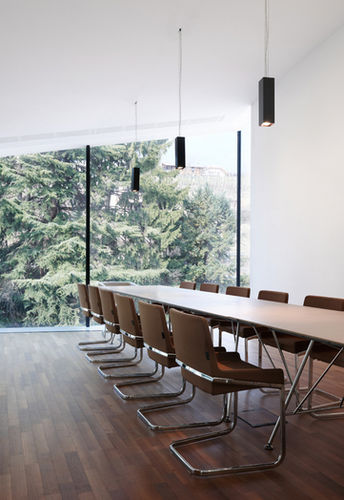 Sedia contemporanea - TONIC - Rossin - in legno / cantilever / per uso residenziale