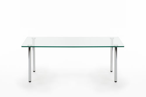 Tavolo contemporaneo - ORBIS - Rossin - in vetro / rettangolare