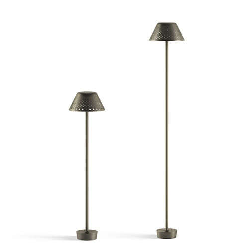 Lampada da terra - MESH - Platek s.r.l. - in alluminio / in policarbonato / contemporanea