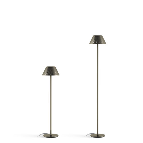 Lampada da terra - MESH - Platek s.r.l. - in alluminio / a rete / contemporanea
