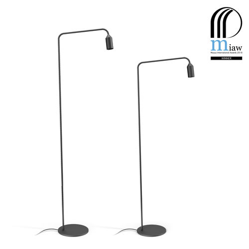Lampada da terra - FLAMINGO 2.0 - Platek s.r.l. - in alluminio / in PMMA / contemporanea