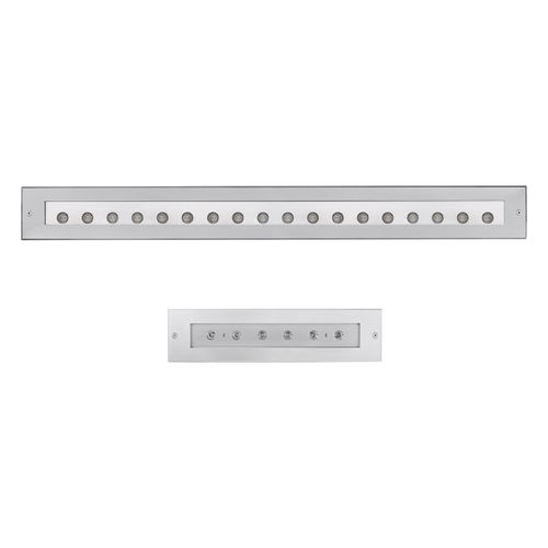 Luce da incasso a pavimento - TETRA INCASSO 360 - Platek s.r.l. - LED / rettangolare / IP67