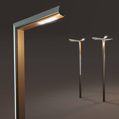 Lampione urbano - JENY - Technilum - contemporaneo / in alluminio / LED