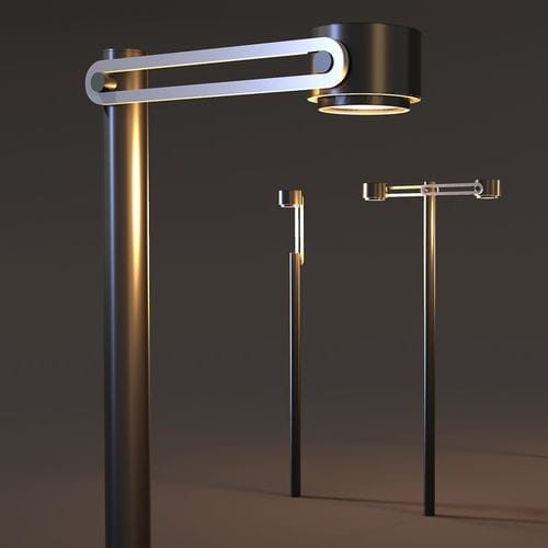 Lampione urbano - ROVELLO - Technilum - contemporaneo / in alluminio / LED
