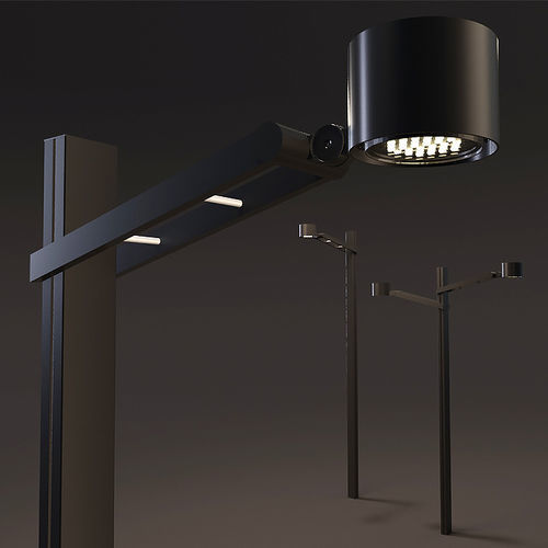 Lampione urbano - MAUZAC - Technilum - contemporaneo / in alluminio / LED